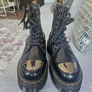 Metal Toe Doctor Martin Boots